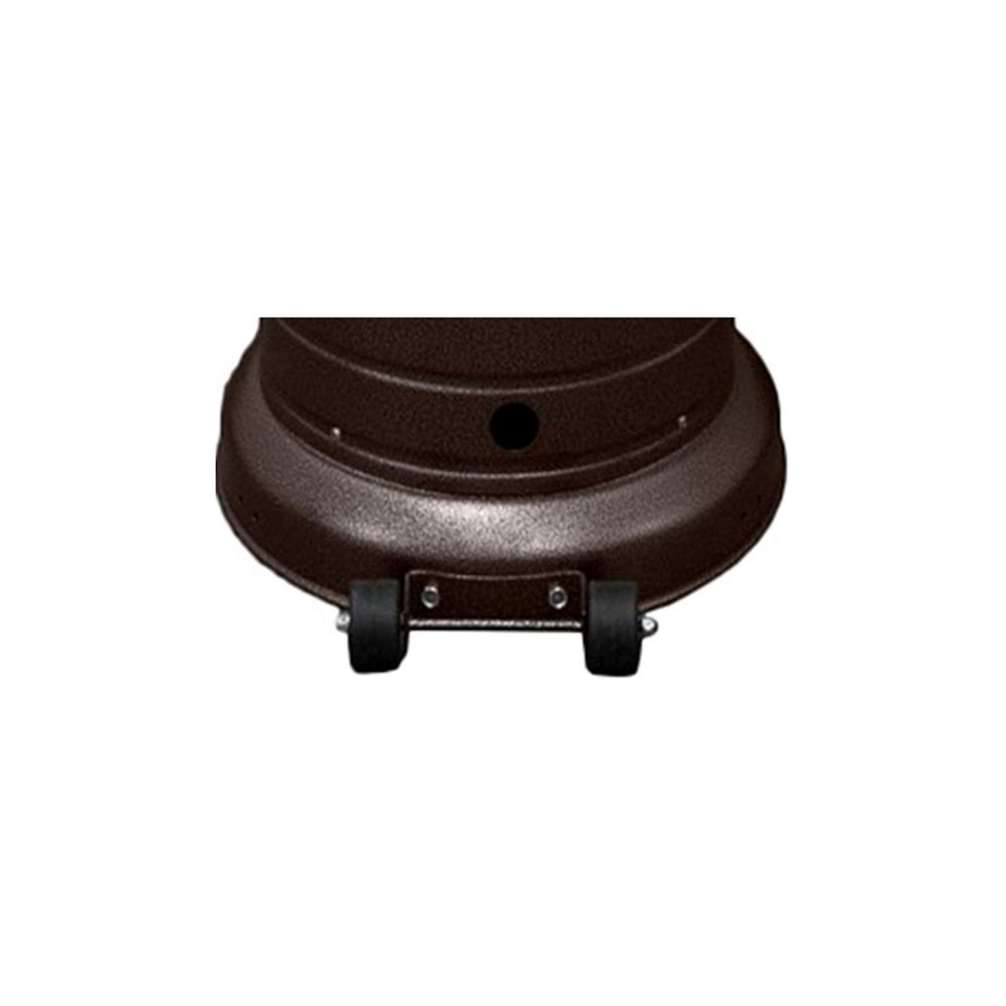 87 Inch Propane Patio Heater with Table and Customizable Exterior Finish