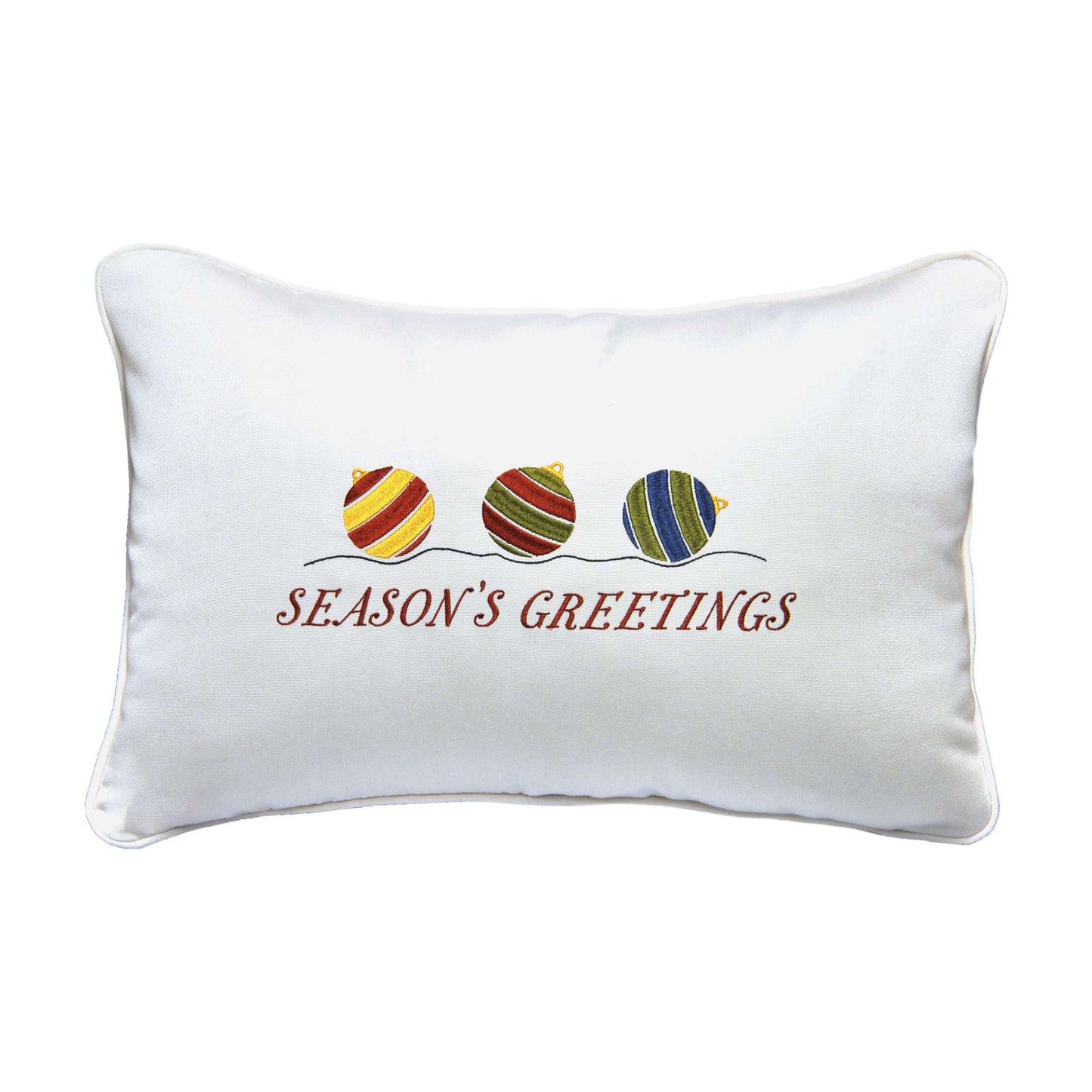 Peak Season 14 x 20 Season's Greetings Embroidery - Canvas Canvas