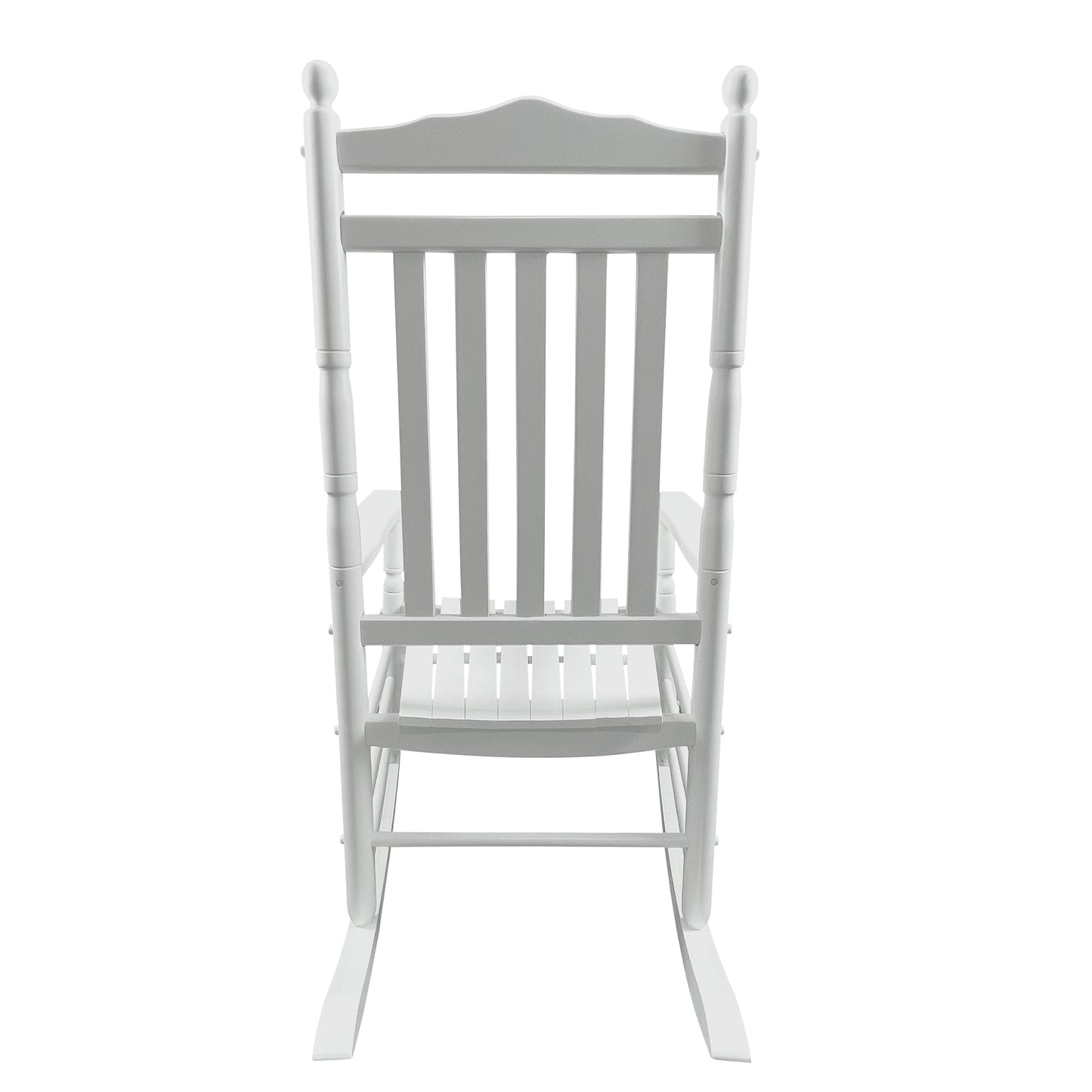 BALCONY PORCH ADULT ROCKING CHAIR - WHITE