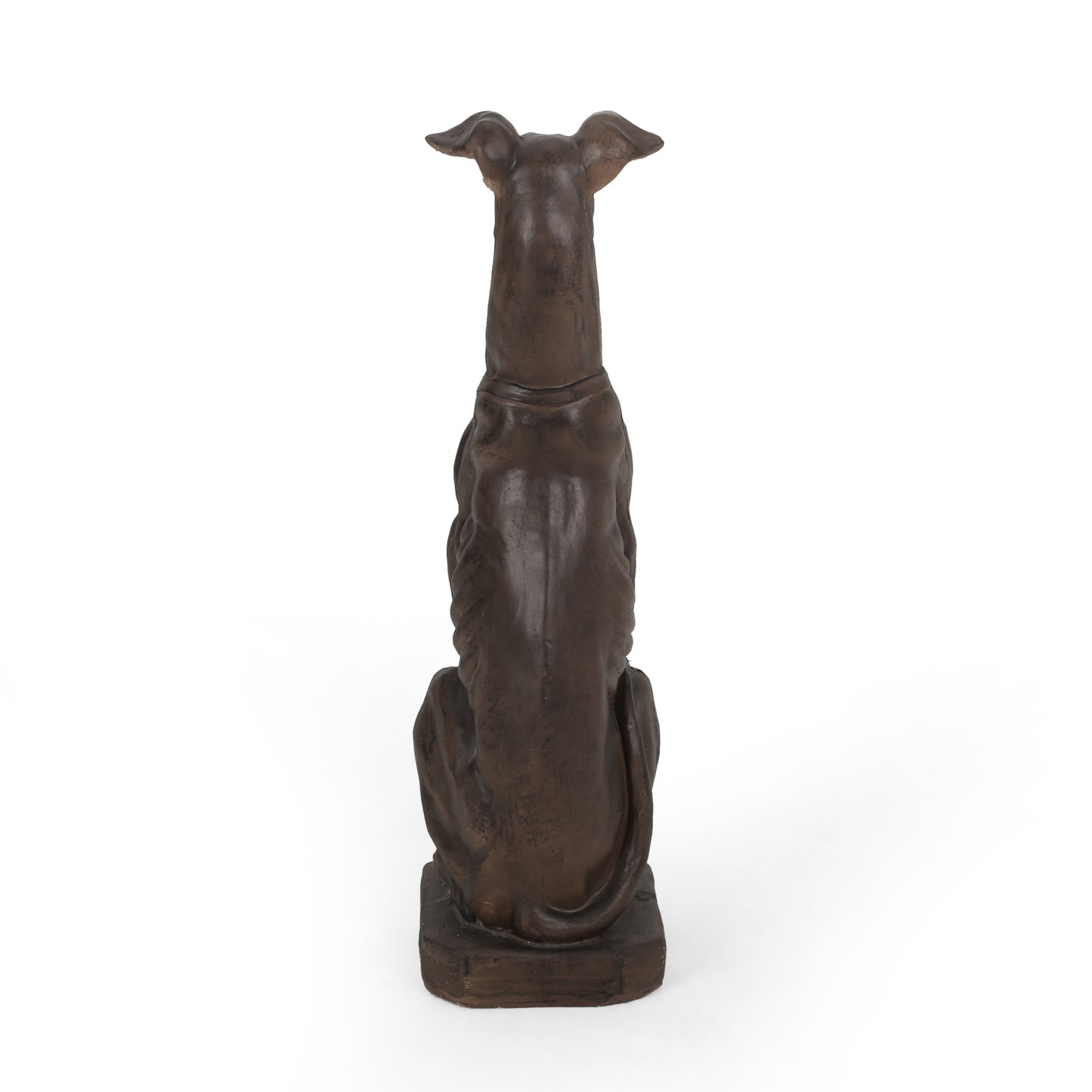 GREY HOUND DOG STATUE