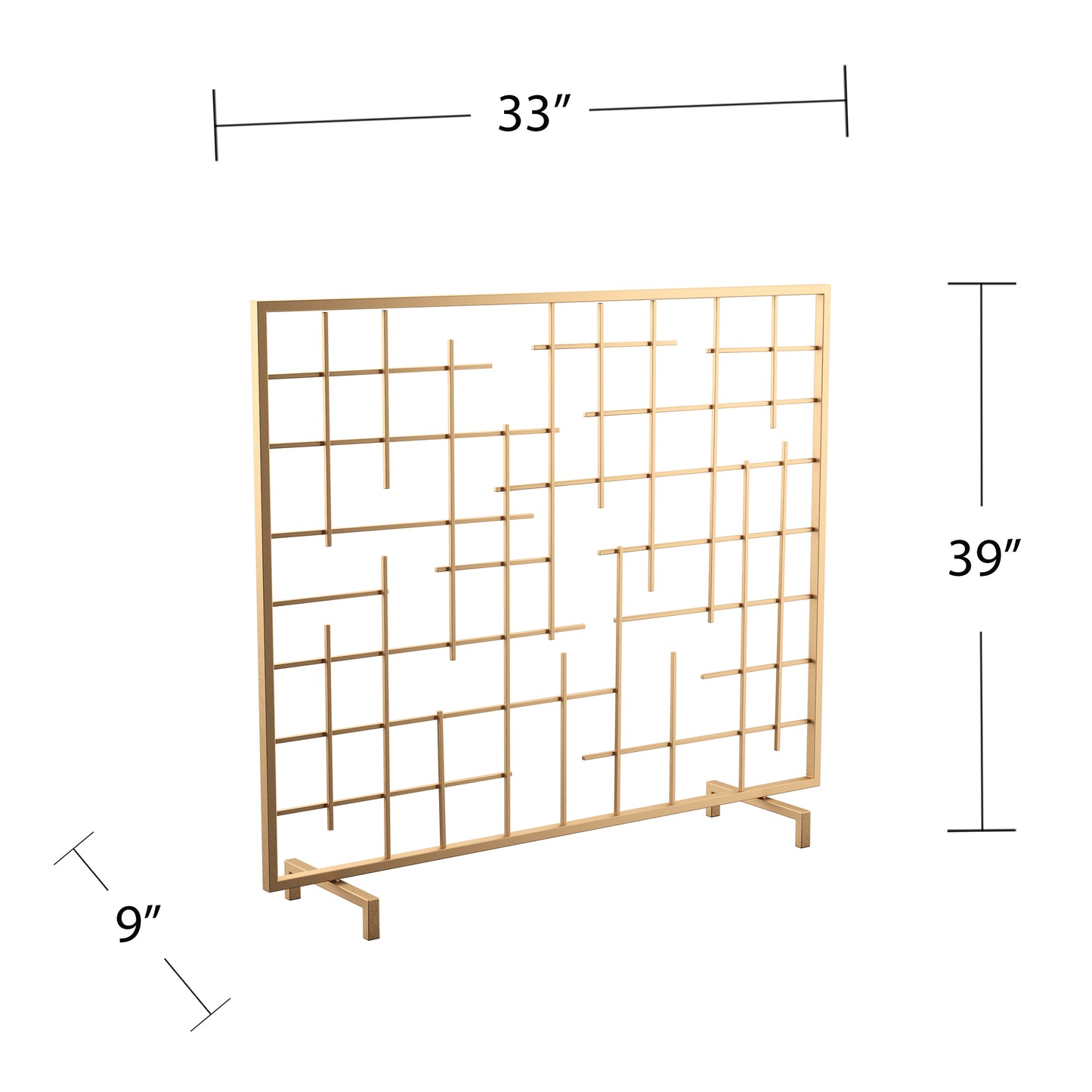 Glanlon Contemporary Fireplace Screen