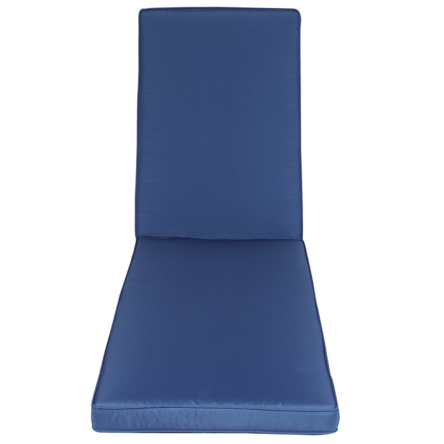 Outdoor Lounge Chair Cushion Replacement Patio Funiture Seat Cushion Chaise Lounge Cushion-Navy Blue