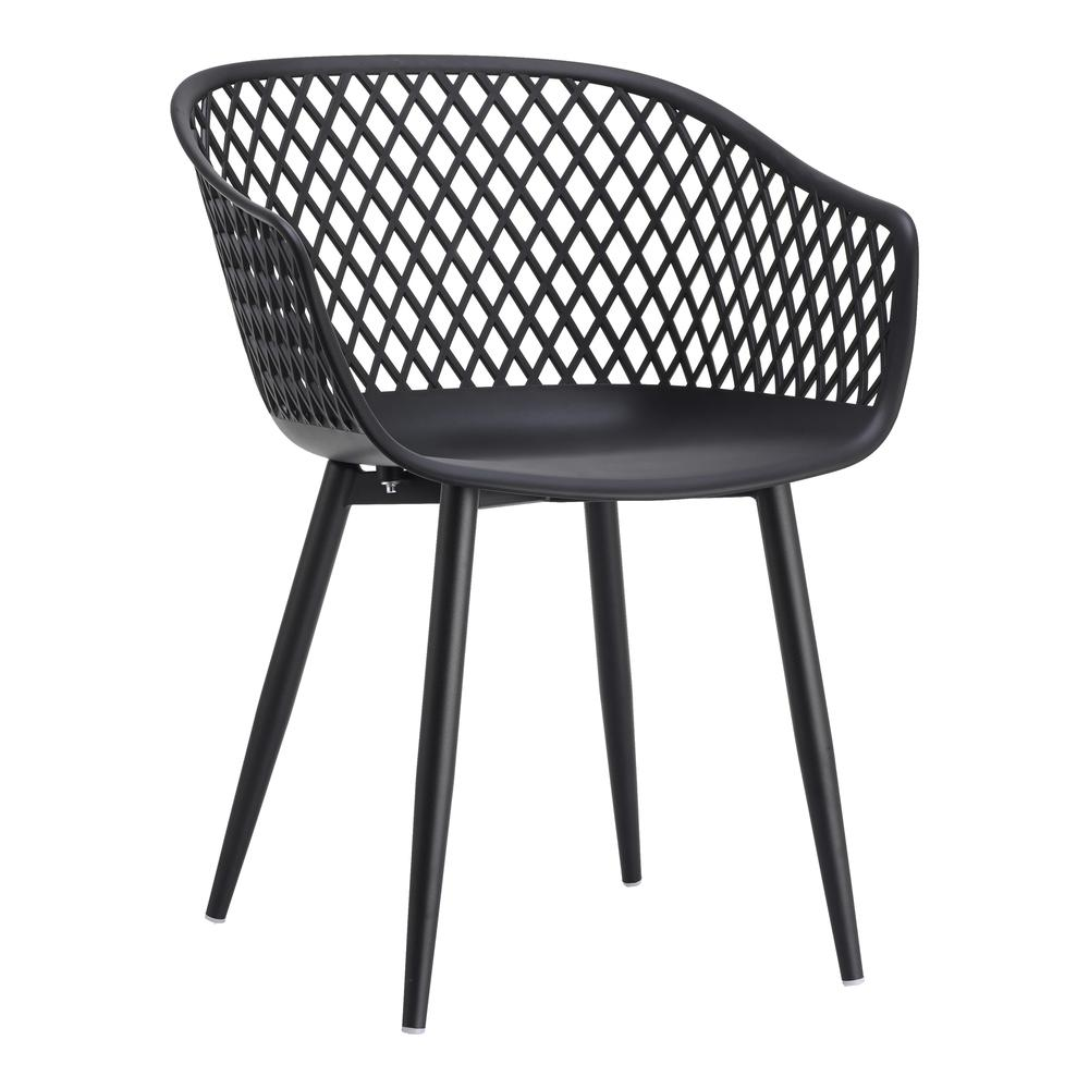 Piazza Outdoor Chair Black - Set Of Two