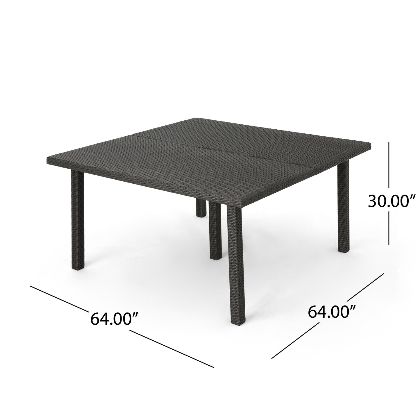 FIONA 64" SQUARE DINING TABLE