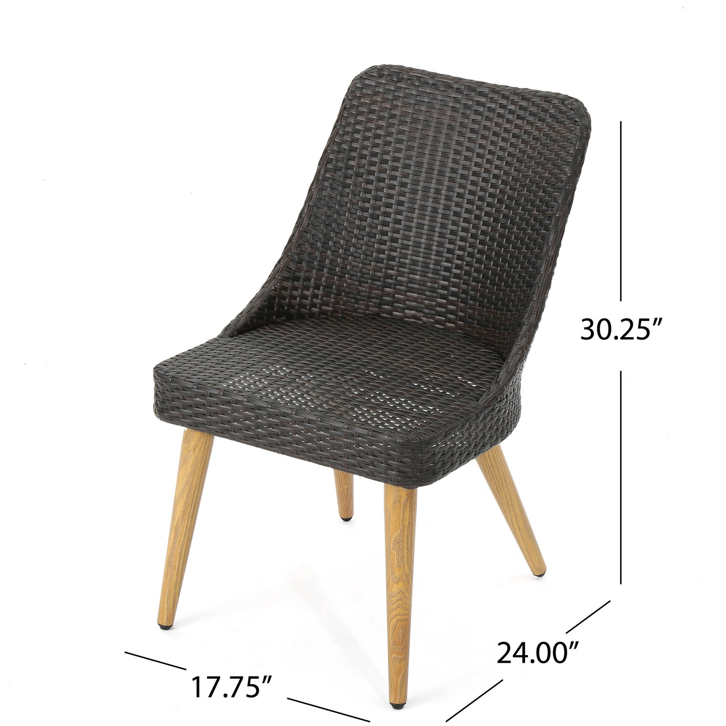 DELPHI DINING CHAIR WITH HEAT TRANSFER LEGS