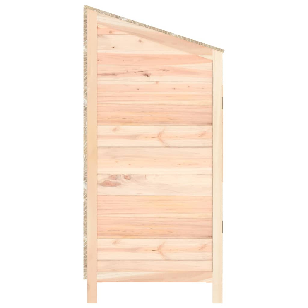 vidaXL Garden Shed 21.7"x20.5"x44.1" Solid Wood Fir