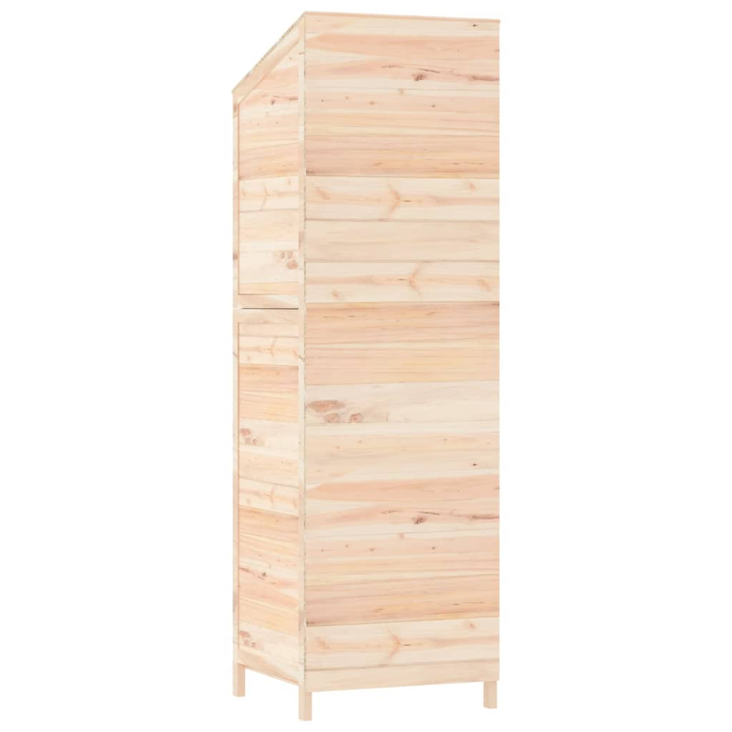 vidaXL Garden Shed 21.7"x20.5"x68.7" Solid Wood Fir