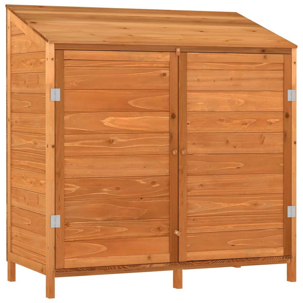 vidaXL Garden Shed Brown 40.2"x20.5"x44.1" Solid Wood Fir