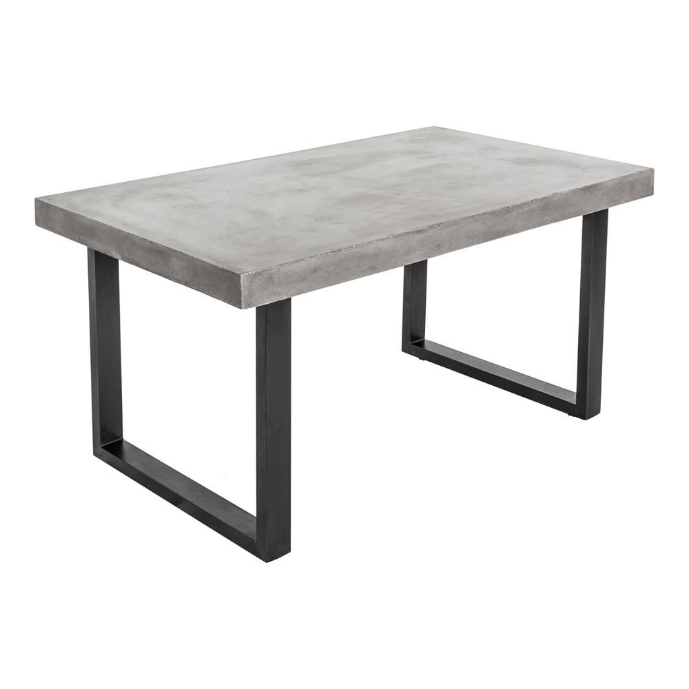 Jedrik Small Outdoor Dining Table Dark Grey