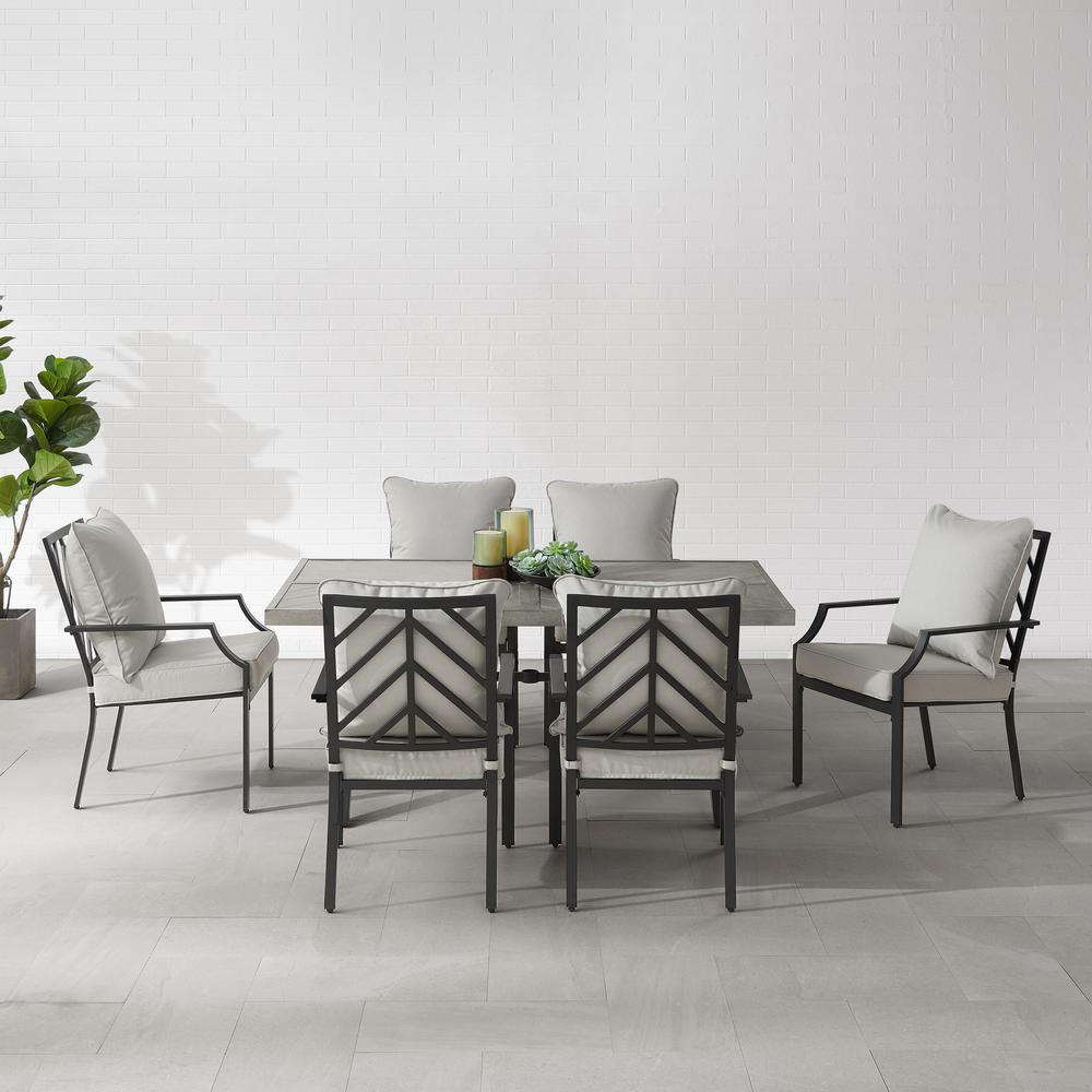 Otto 7Pc Outdoor Metal Dining Set