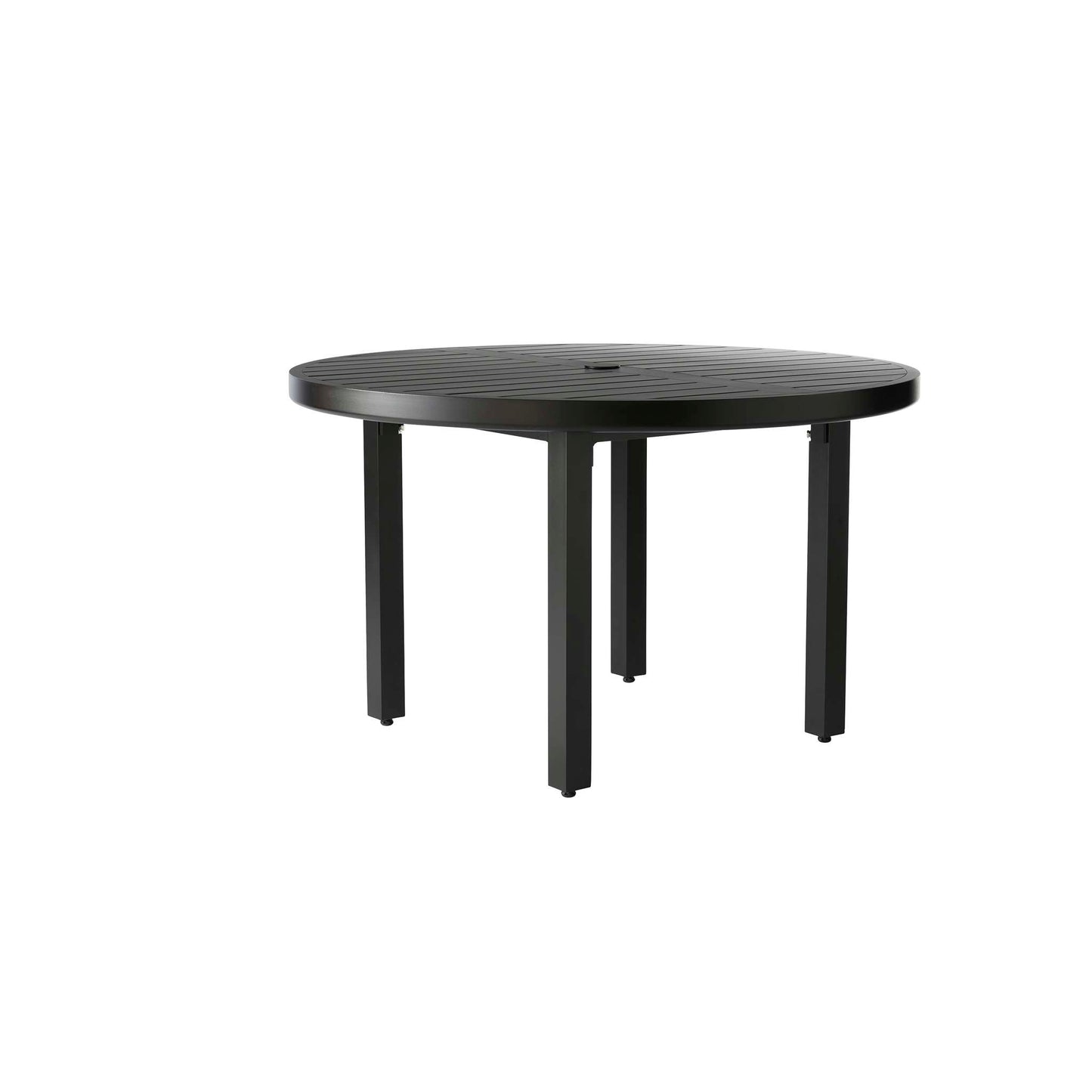 Trinidad 3000 Series 48 Inch Round Umbrella Dining Table