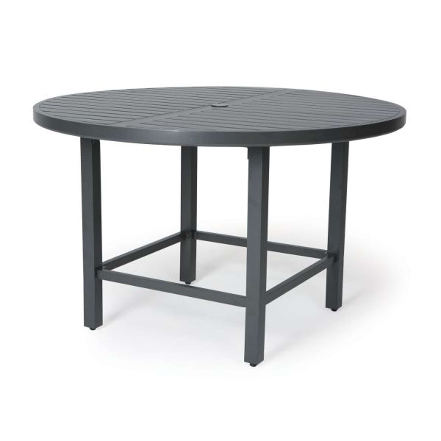 Trinidad 3000 Series Aluminum 60 inch Counter Height Umbrella Table