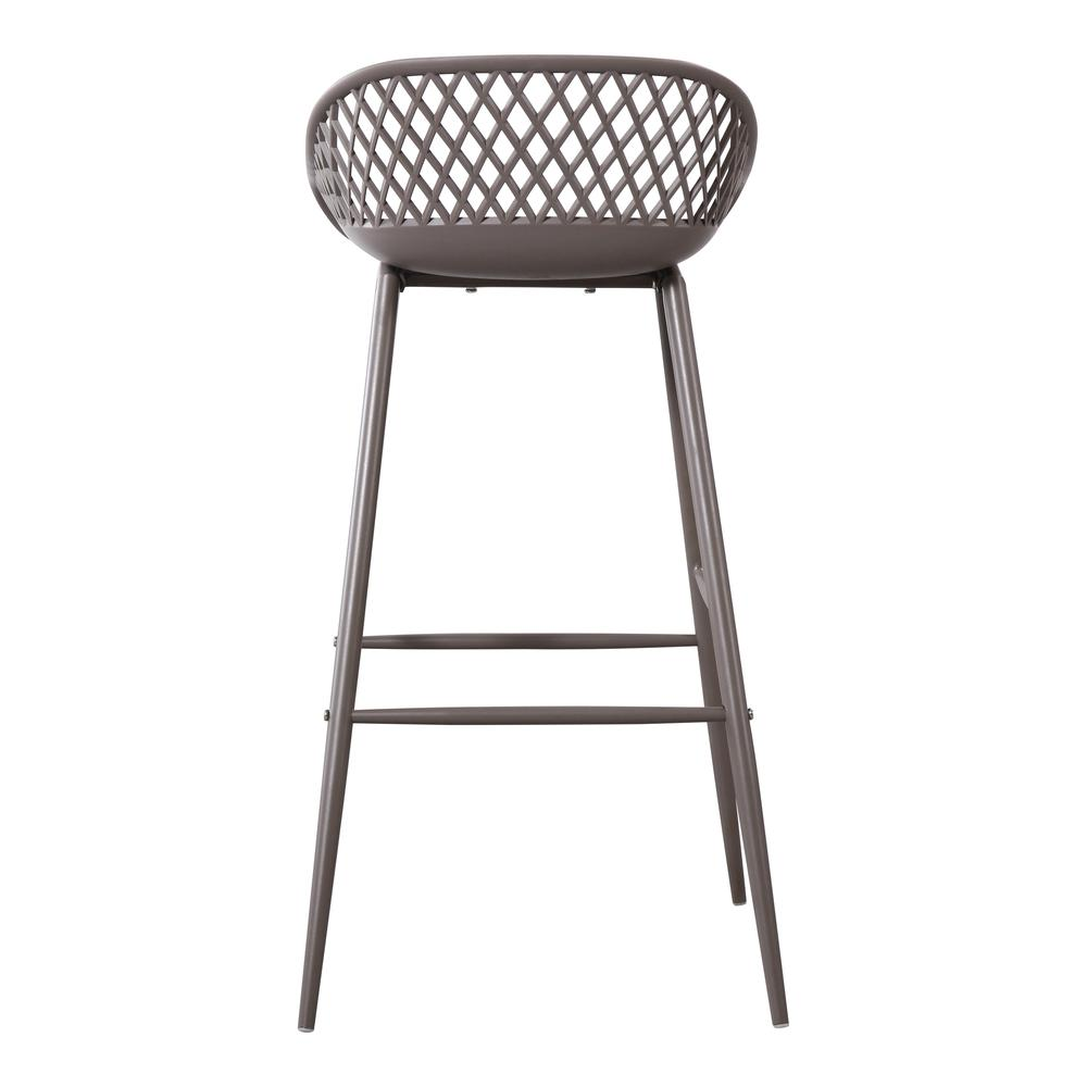 Piazza Outdoor Barstool Grey - Set Of Two