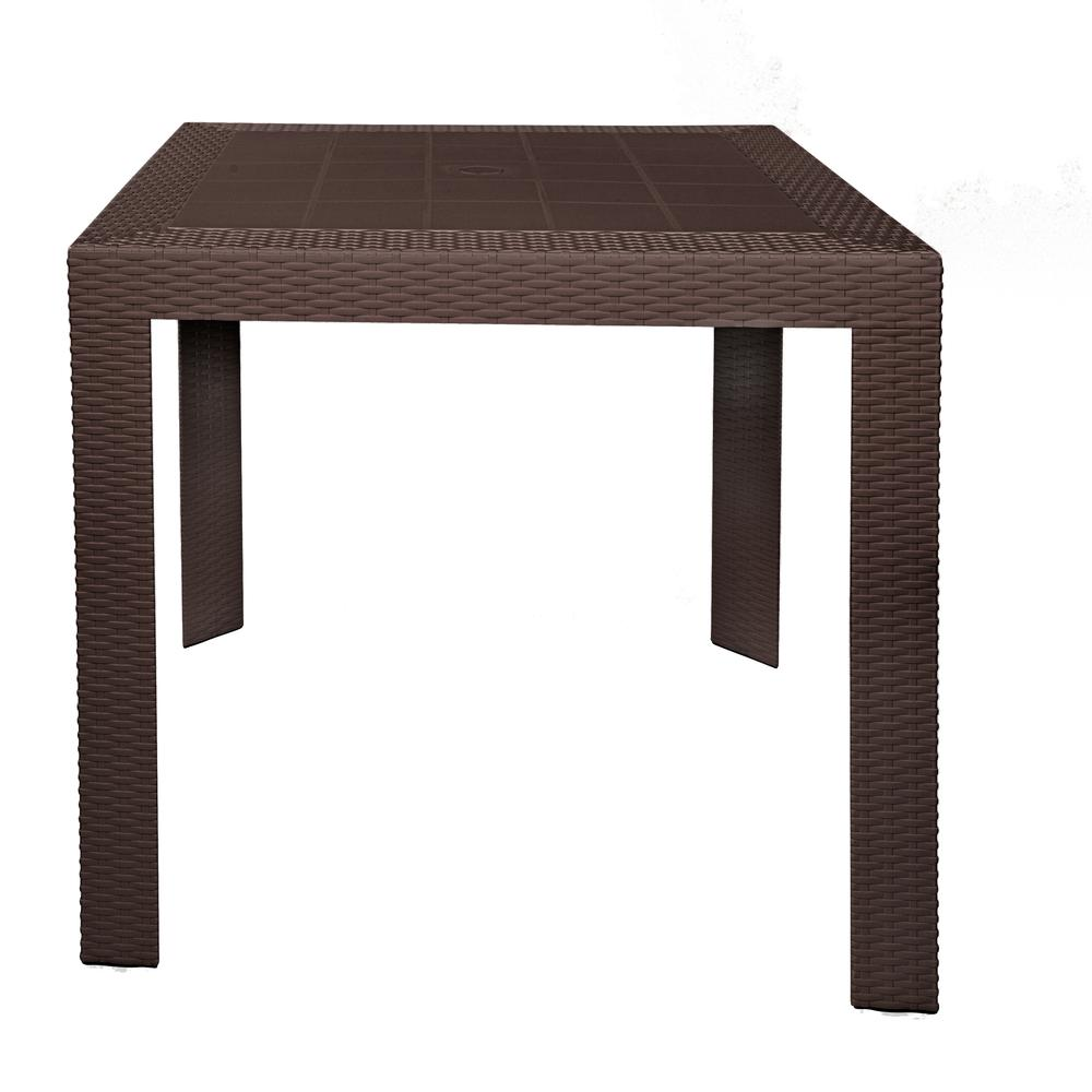 Mace Weave Design Outdoor Dining Table