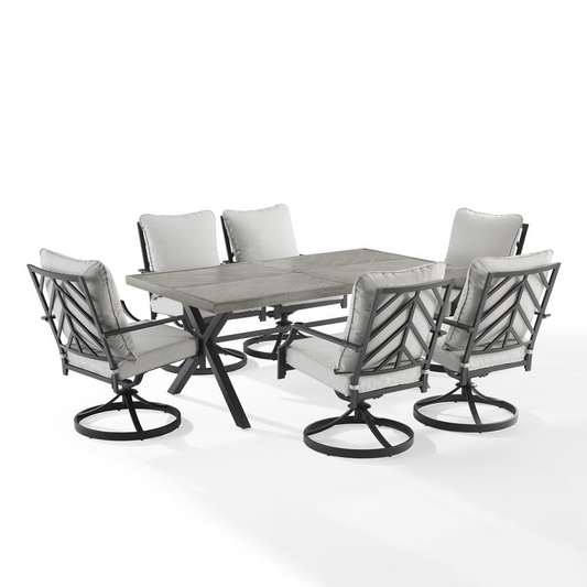 Otto 7Pc Outdoor - Metal Dining Set