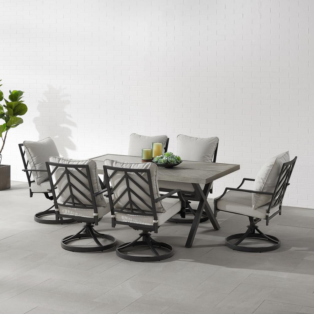 Otto 7Pc Outdoor - Metal Dining Set