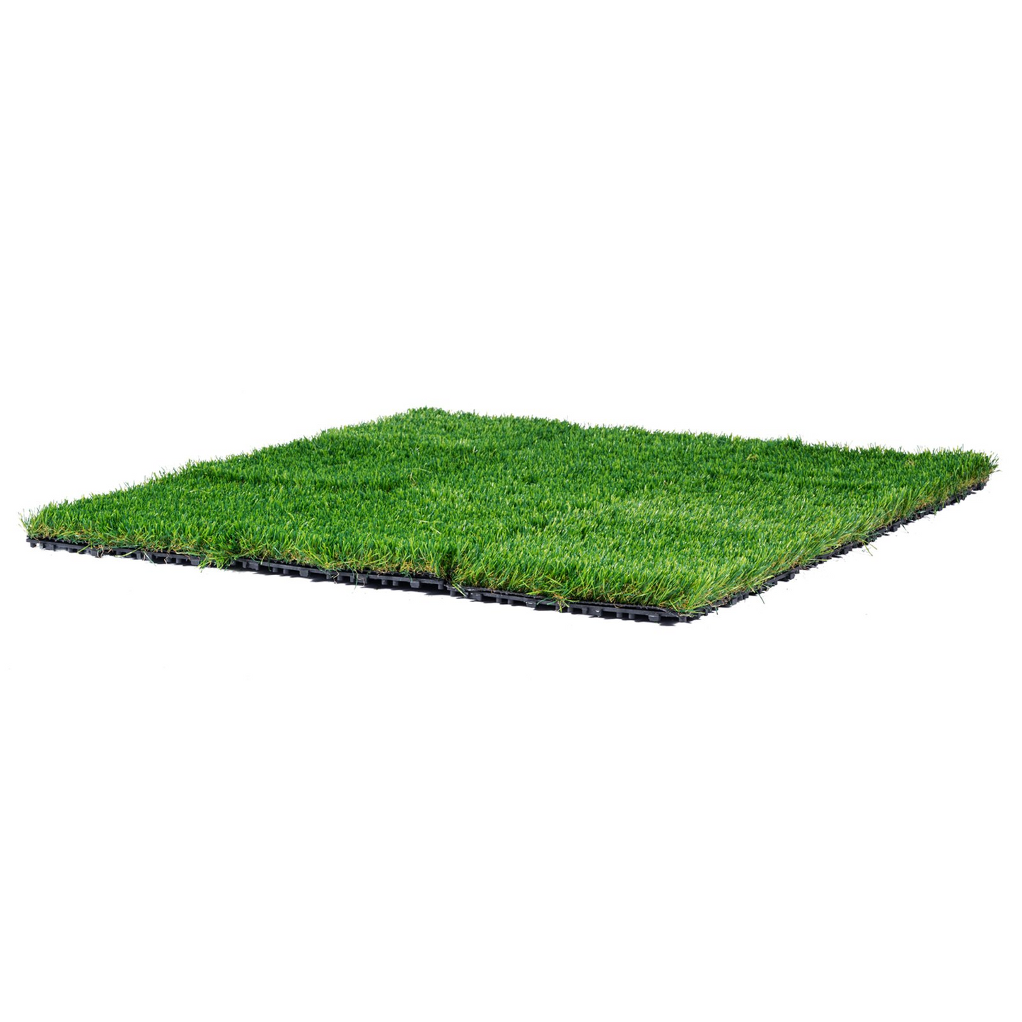 VEVOR Artifical Grass Tiles Interlocking Turf Deck Set, 9 Pack - 12"x12", Synthetic Fake Grass Self-draining Mat Flooring Decor Pad, Perfect For Multi-Purpose Indoor Outdoor Entryway Scraper Dog Mats