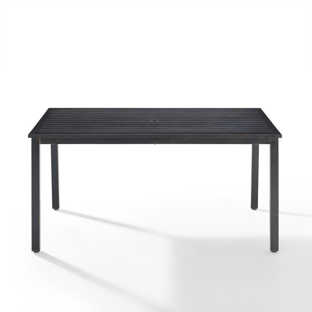 Kaplan Outdoor Metal Dining Table Oil Rubbed Bronze