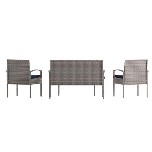 Contemporary Outdoor Seating Set