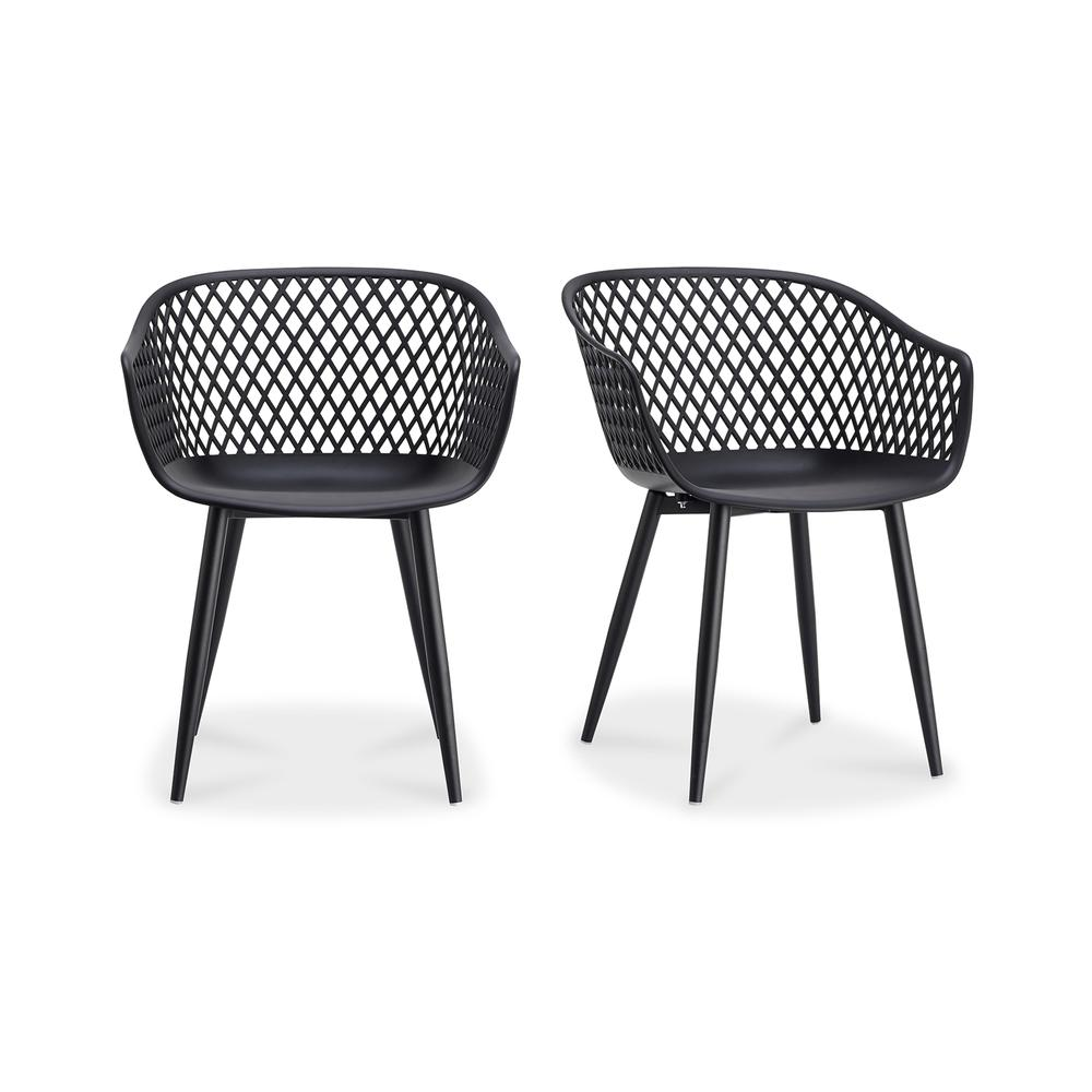 Piazza Outdoor Chair Black - Set Of Two