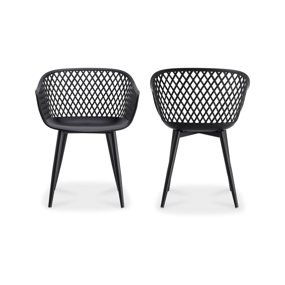 Piazza Outdoor Chair Black - Set Of Two