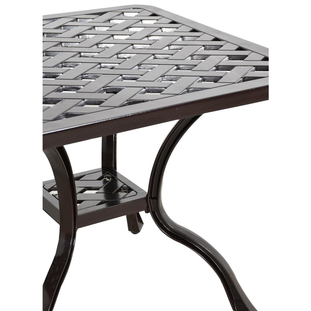 Savannah Outdoor Aluminum End Table