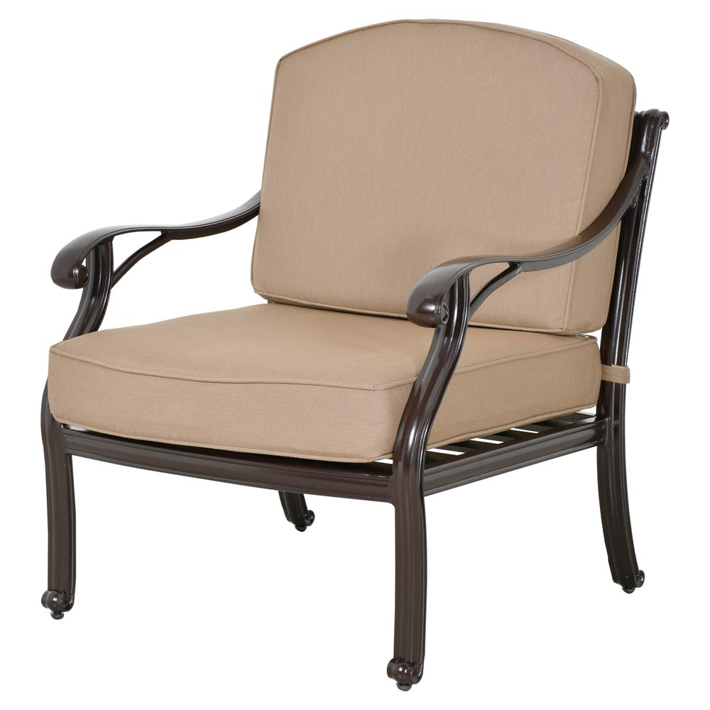 Savannah Outdoor Aluminum Club Chair