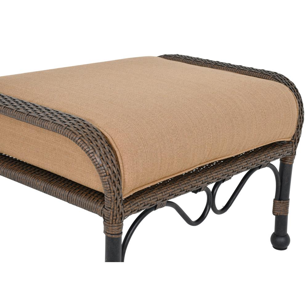 Grand Bonaire Weave Outdoor Ottoman