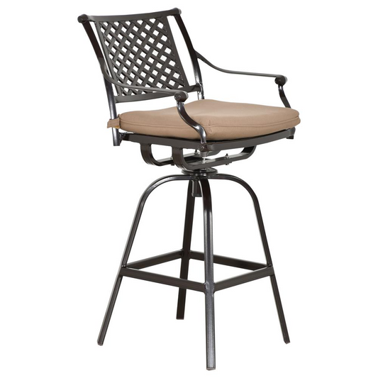 Savannah Outdoor Aluminum Bar Stool