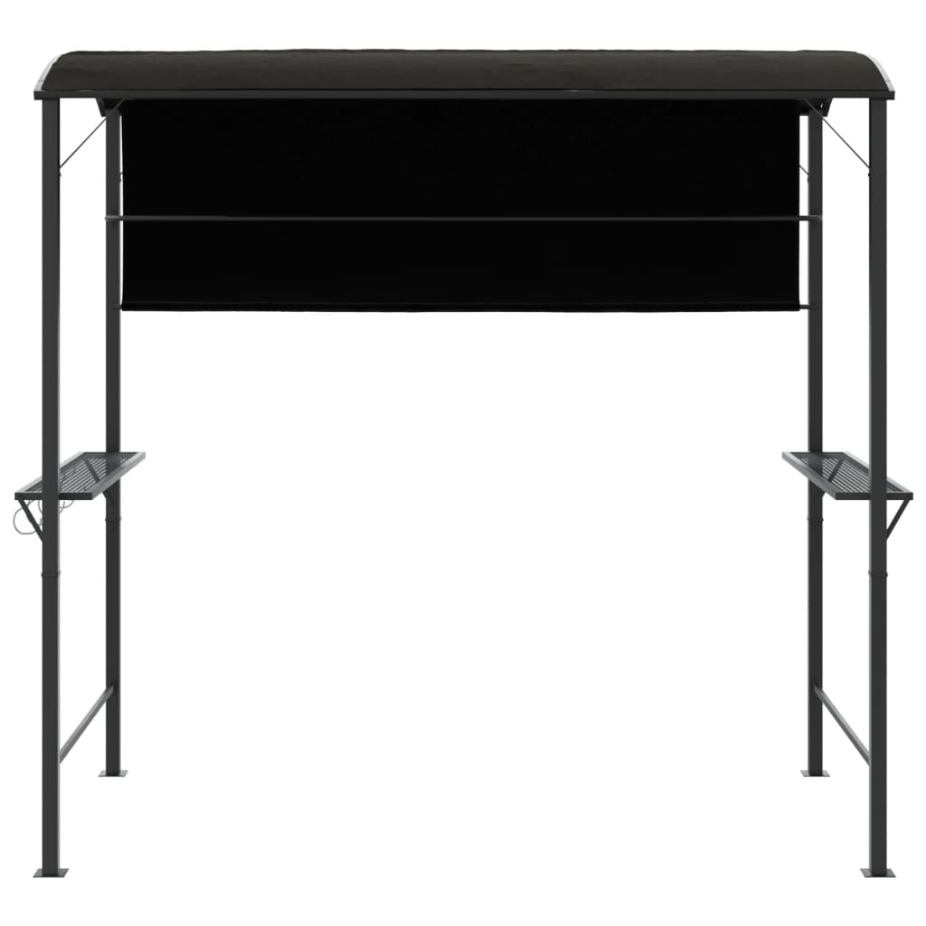 vidaXL Gazebo with Roof 86.6"x43.3"x78.7" Anthracite