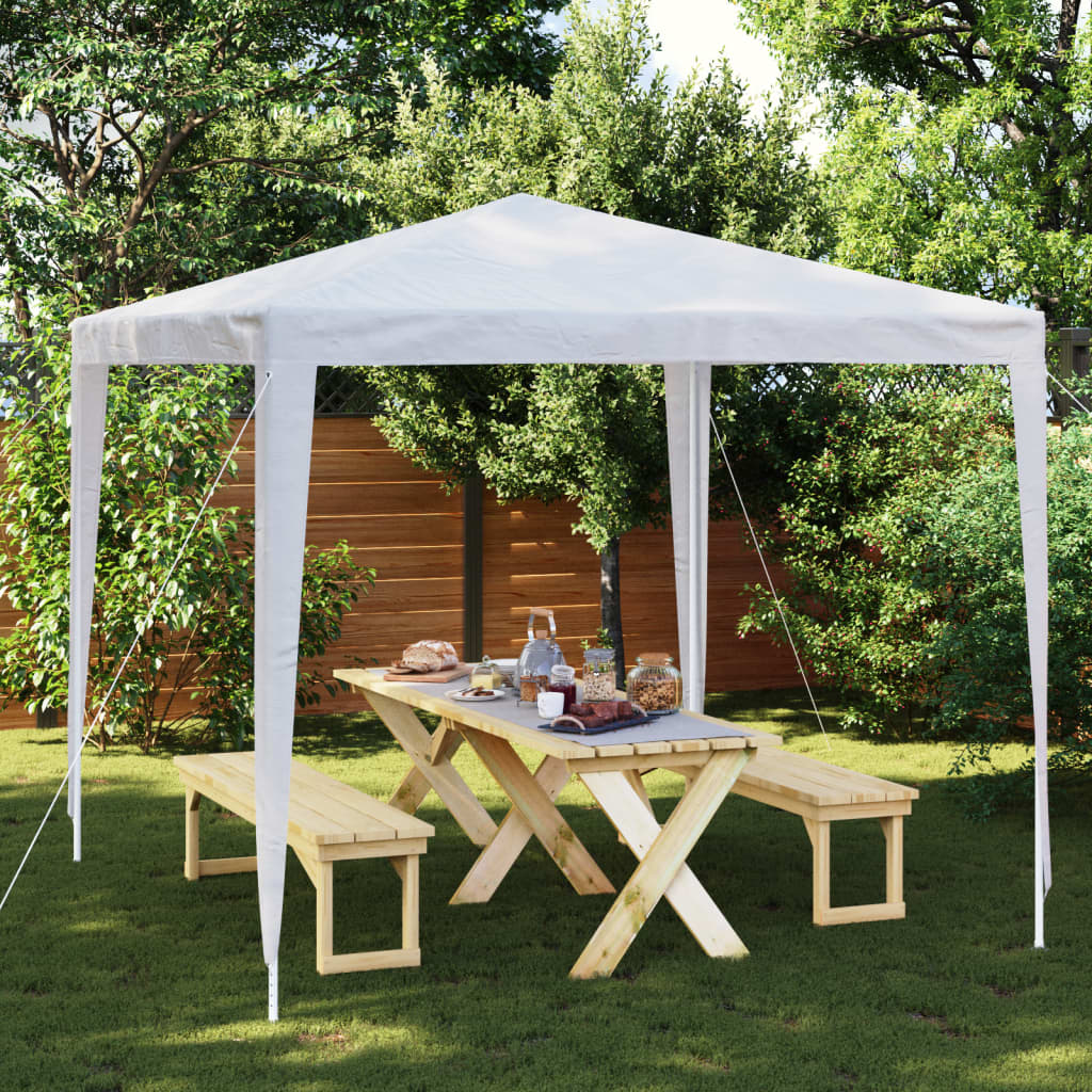 vidaXL Party Tent 8.2'x8.2' White