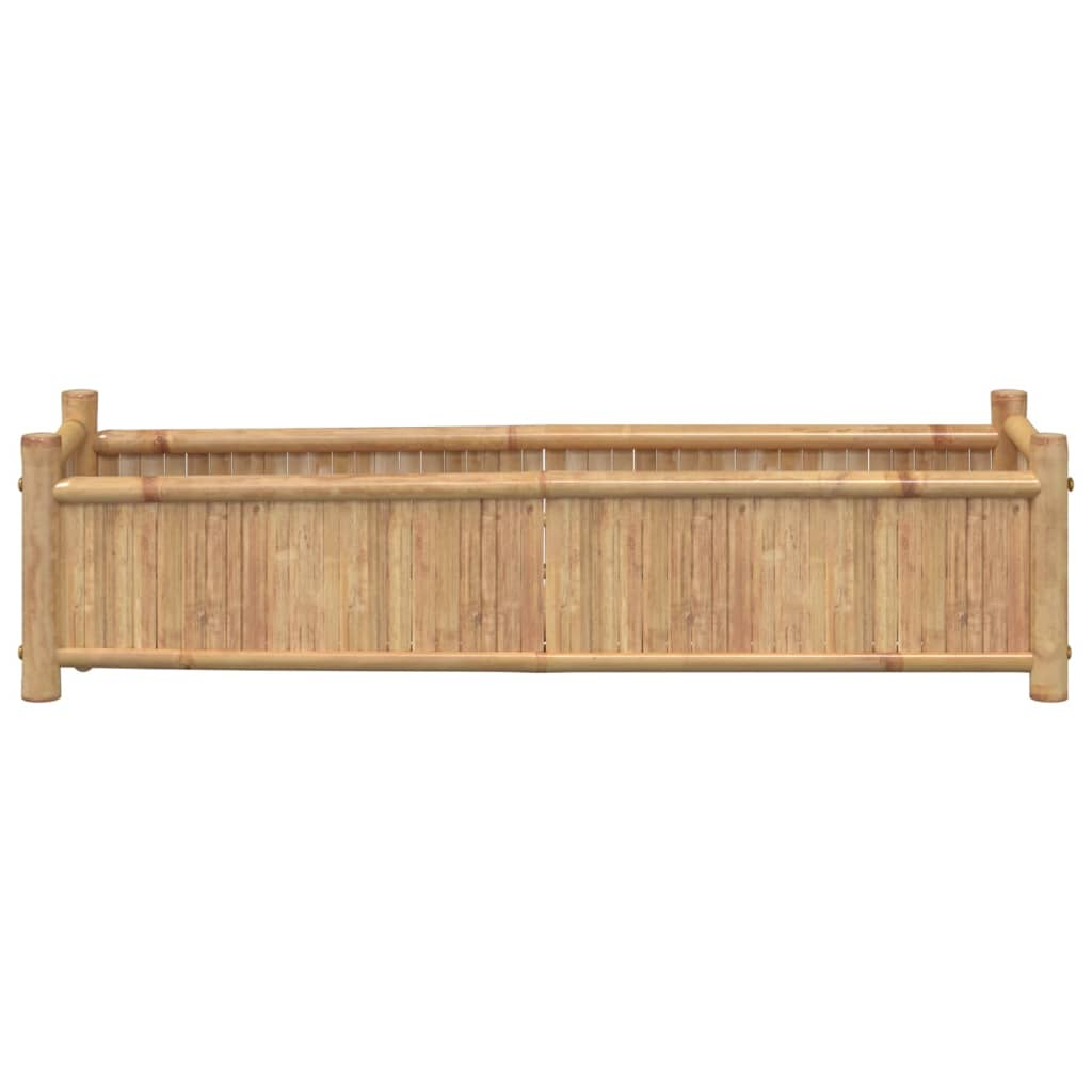 vidaXL Planter 39.4"x11.8"x9.8" Bamboo