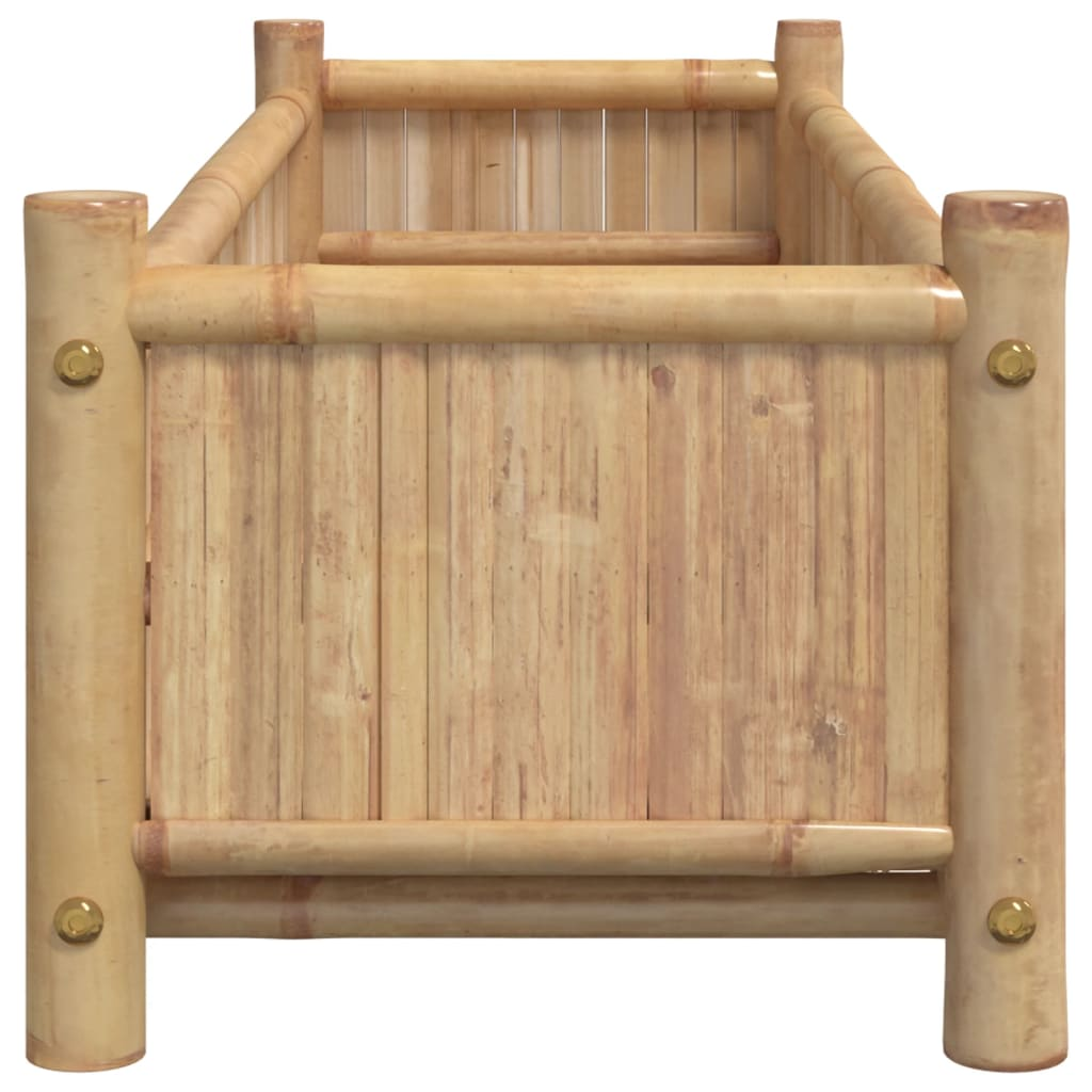 vidaXL Planter 39.4"x11.8"x9.8" Bamboo