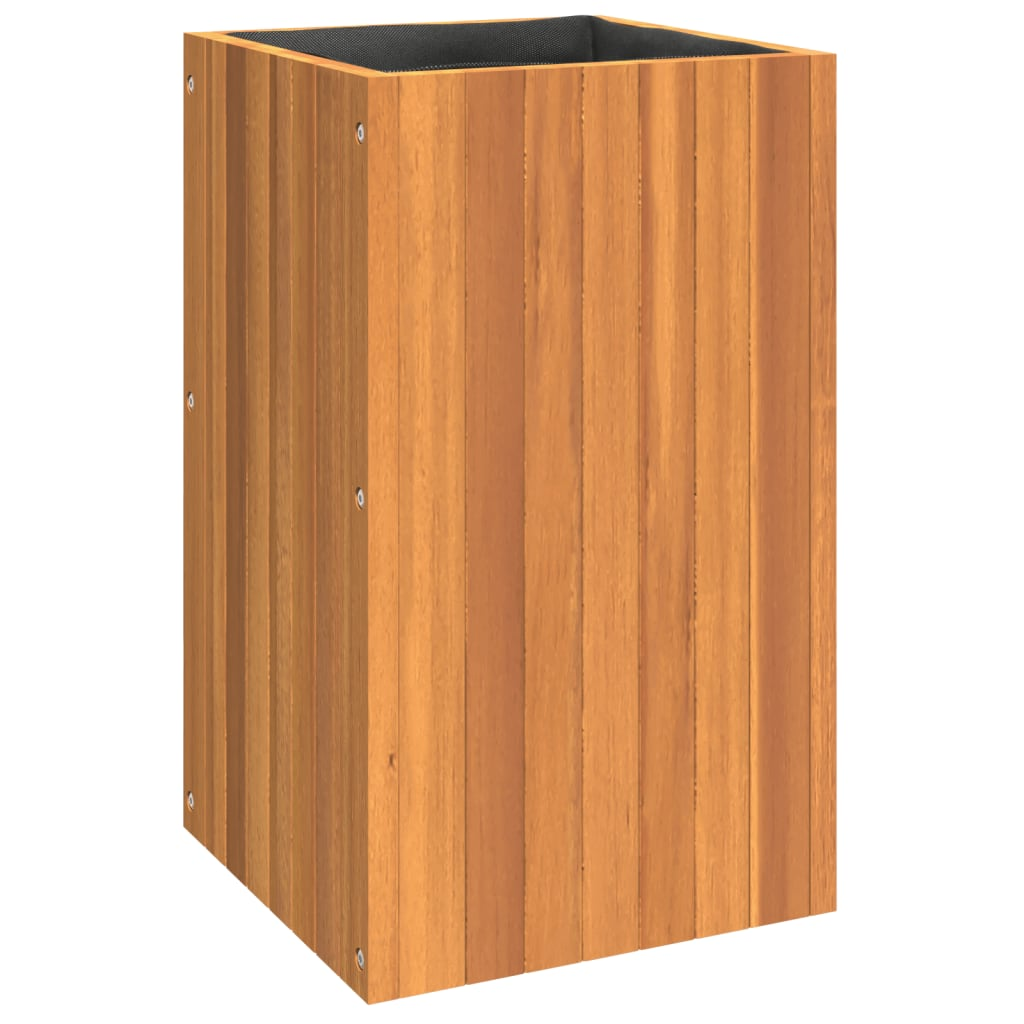 vidaXL Garden Planter 13.8"x13.8"x23.6" Solid Wood Acacia