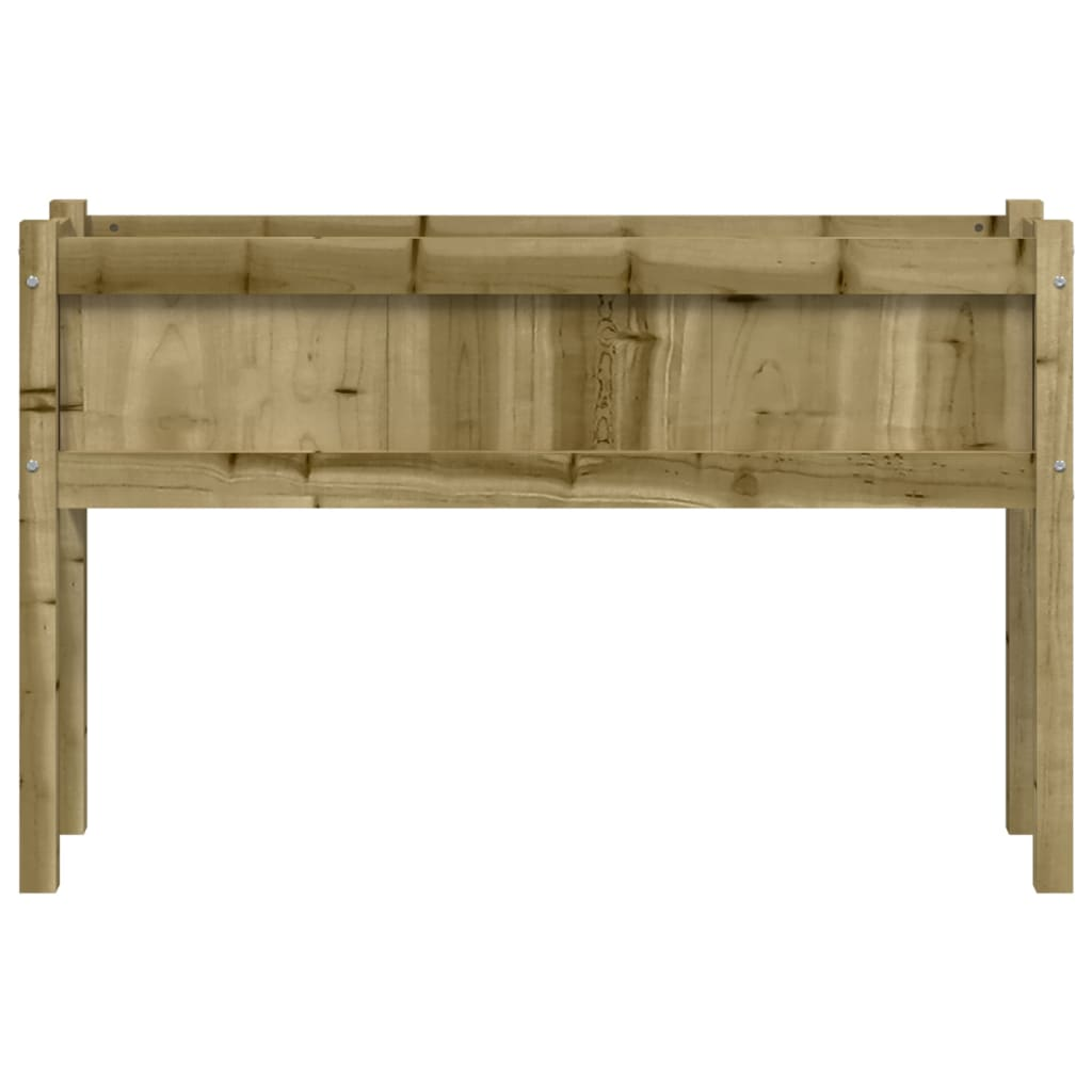 vidaXL Garden Planter with Legs 43.3"x12.2"x27.6" Impregnated Wood Pine