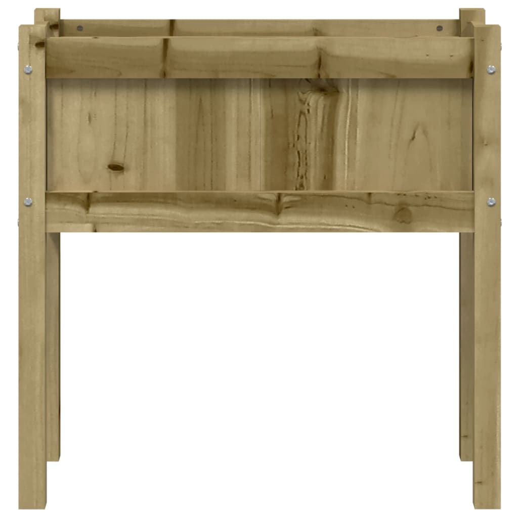 vidaXL Garden Planter with Legs 27.6"x12.2"x27.6" Impregnated Wood Pine