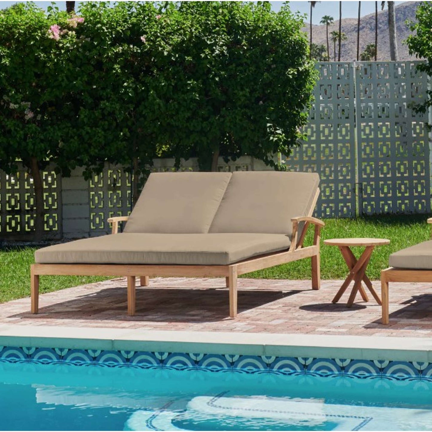 Delano Double Sunlounger