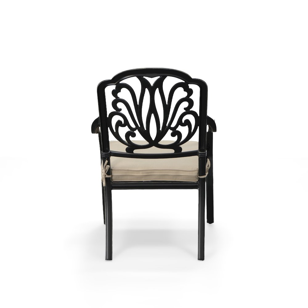 Elisabeth Aluminum Outdoor Dining Chair Plus