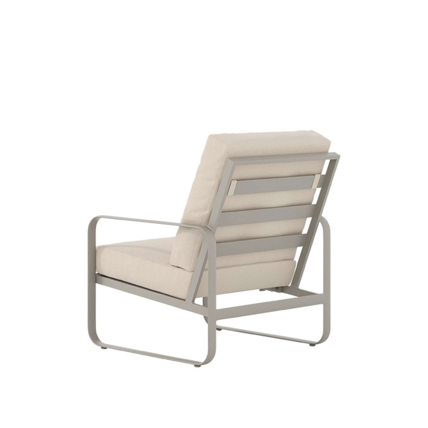 Brasilia Aluminum Lounge Chair with Cushions