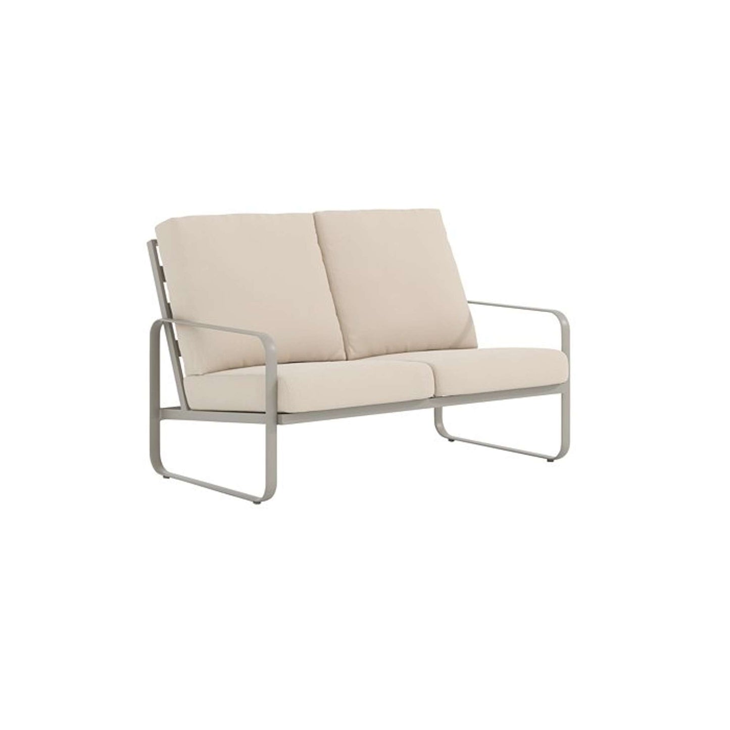 Brasilia Auminum Loveseat with Cushions