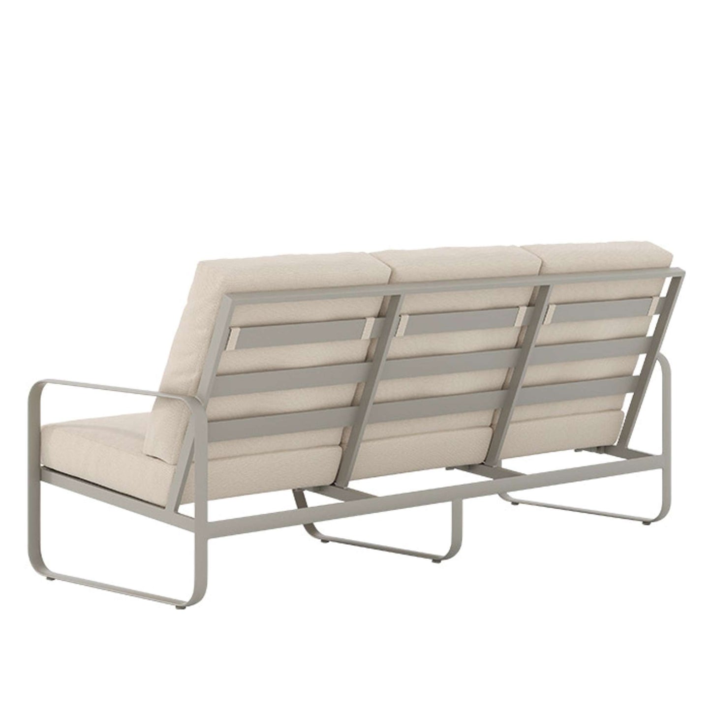 Brasilia Aluminum Sofa with Cushions