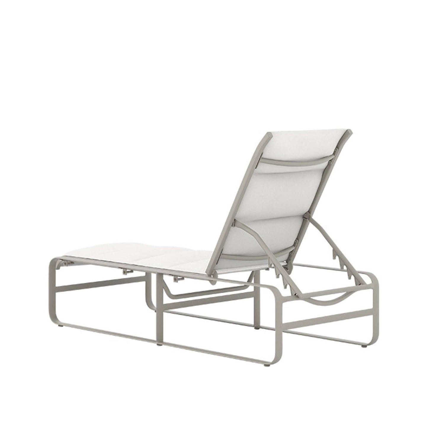 Brasilia Padded Sling Aluminum Chaise Lounge