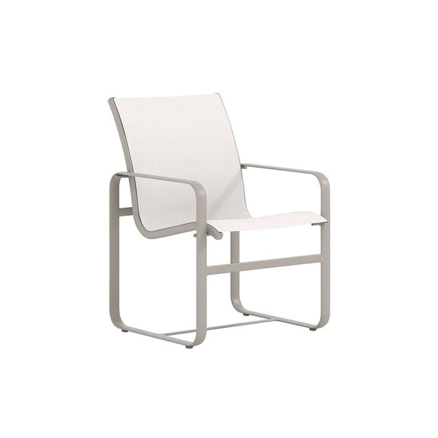 Brasilia Aluminum Sling Dining Chair