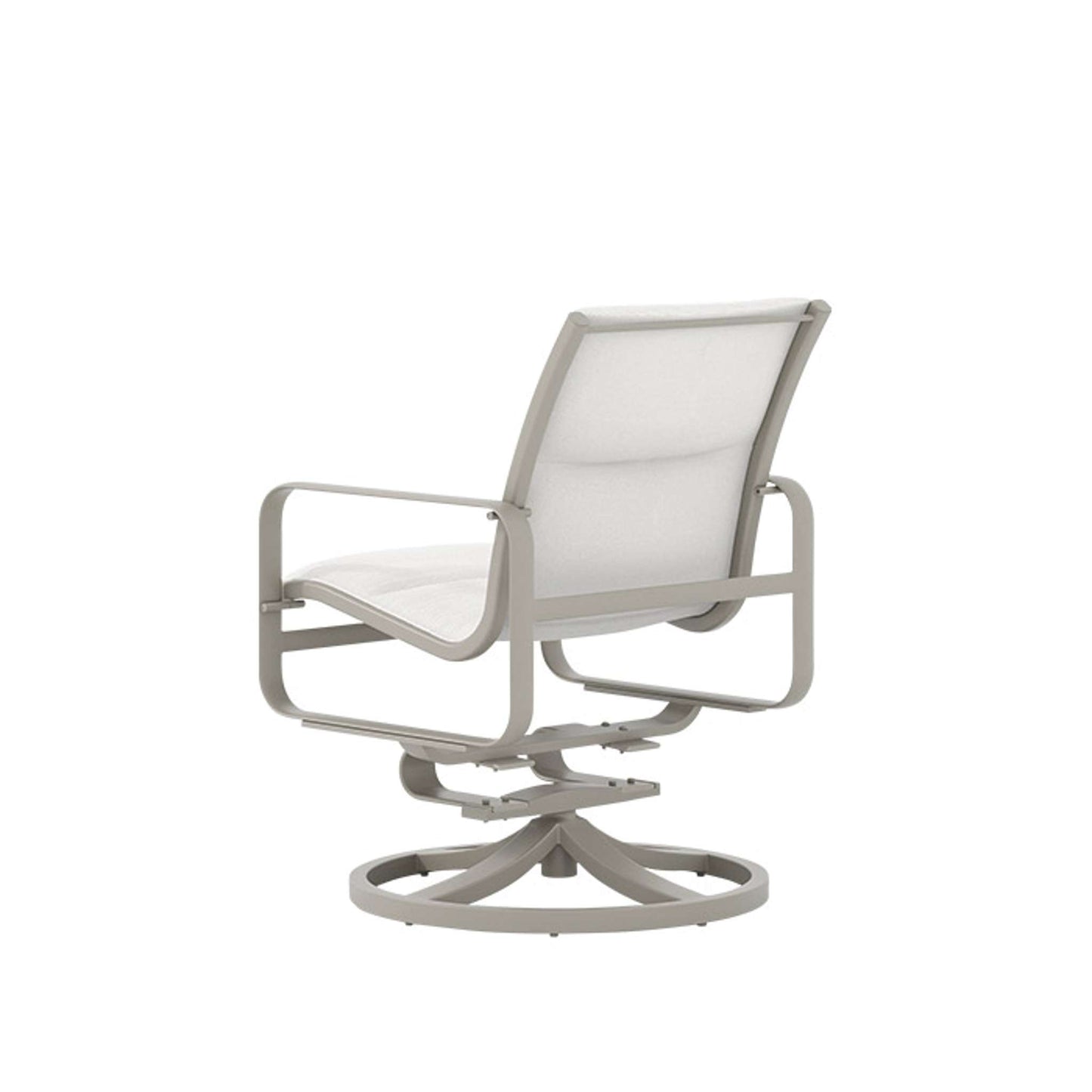 Brasilia Padded Sling Aluminum Swivel Rocker