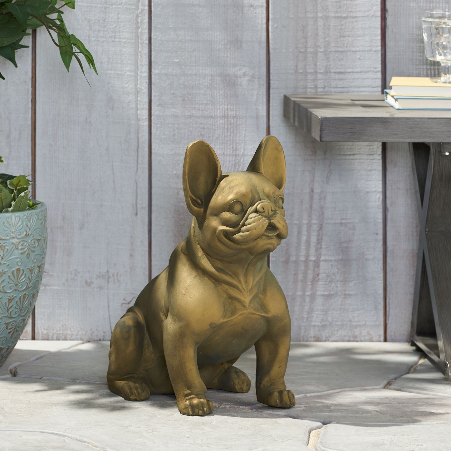 DOG GARDEN SCULPTURE