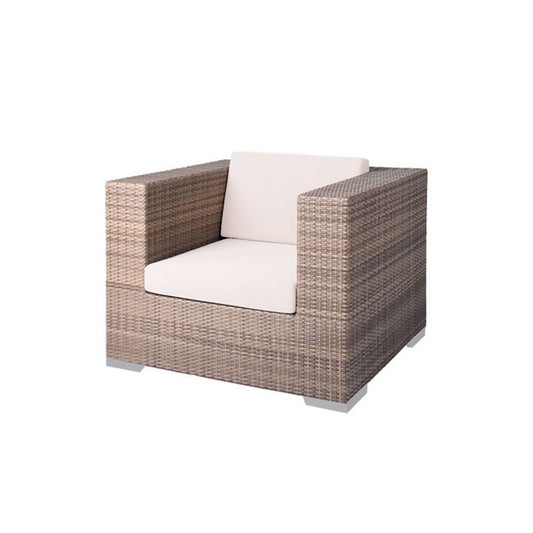 Arzo Woven Lounge Chair with Cushion