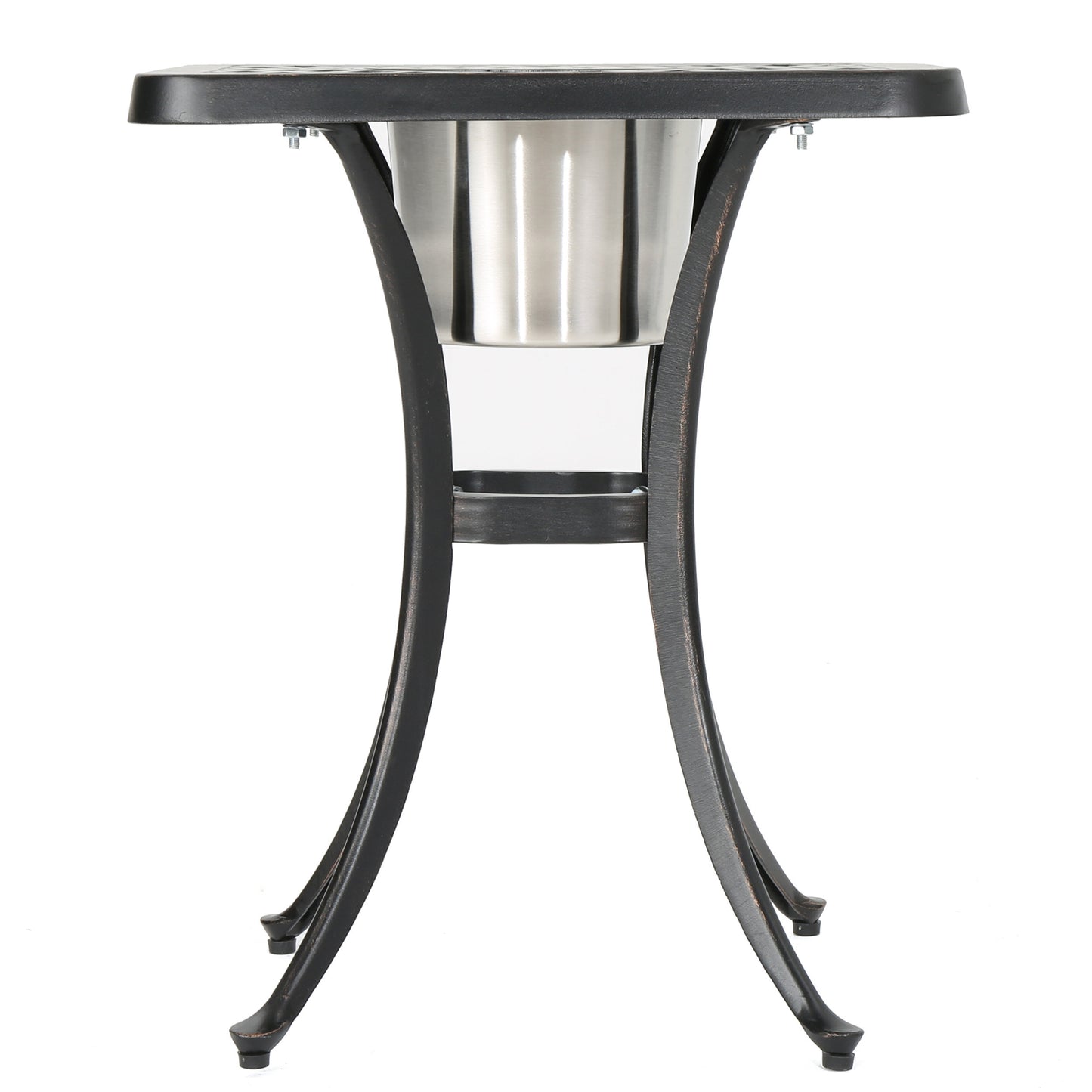 AVA BISTRO  TABLE WITH ICE BUCKET