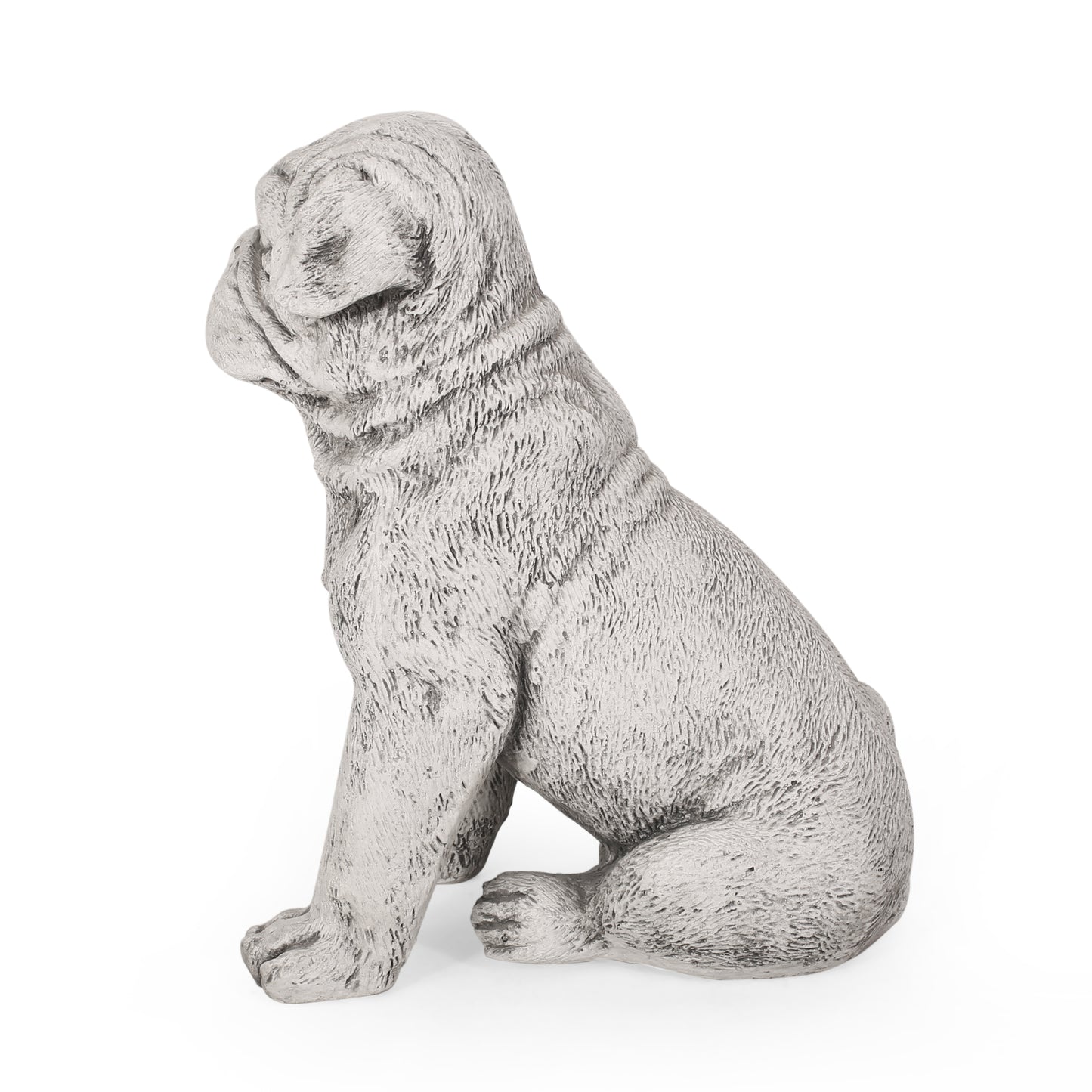 Dog Animals Weather Resistant Concrete Garden Statue