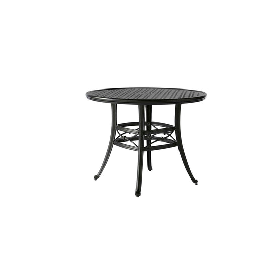 Napa 9000 Series 36 Inch Round Umbrella Dining Table