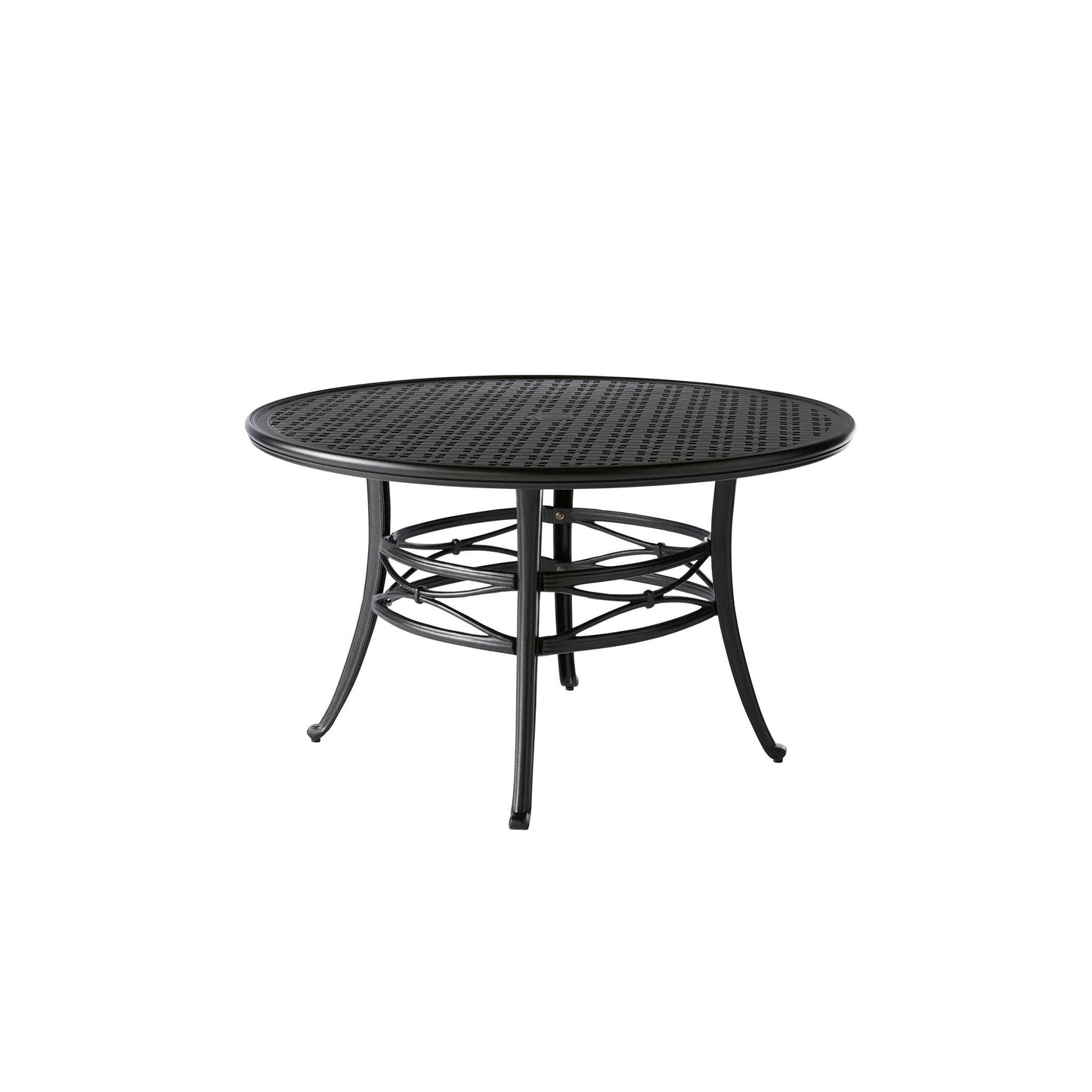 Napa 9000 Series 48 Inch Round Umbrella Dining Table